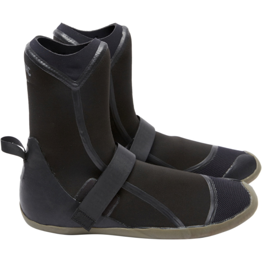 2025 Billabong Hommes Furnace 7mm Botte En Néoprène à Bout Rond ABYWW00105 - Black